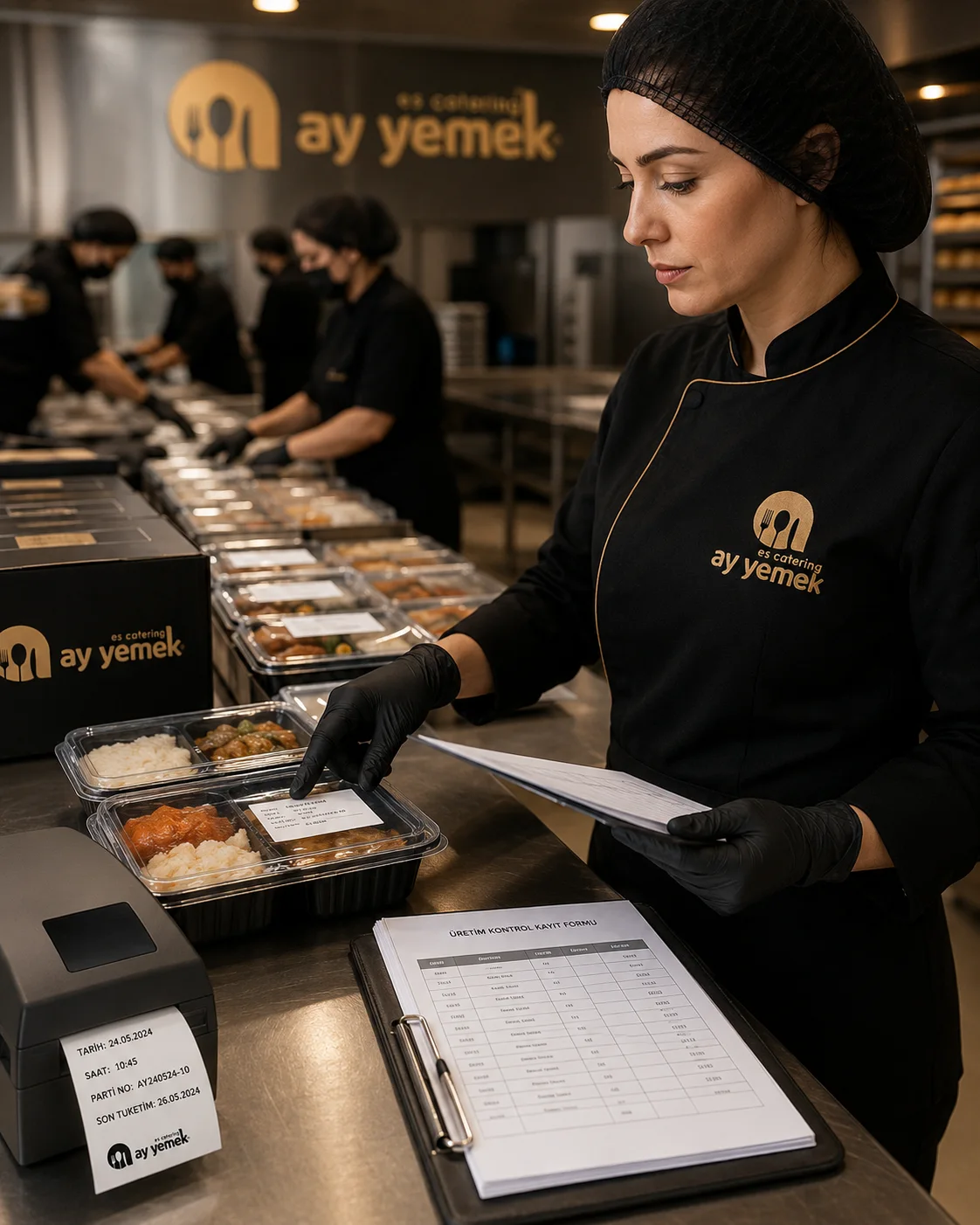 Hazırlık ve üretim ortamı